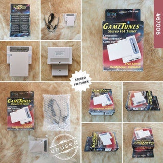 Beeshu GameTunes Stereo FM Tuner radio accessory for the Game Boy DMG-01