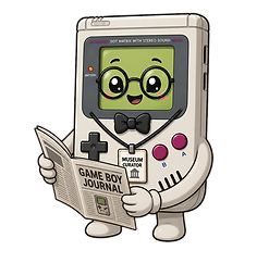 GBuddy - Game Boy Museum Assistant reading the Game Boy Journal