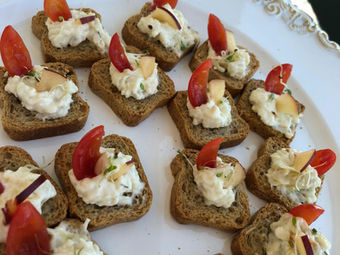 Pannacota de Albahaca