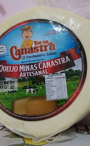 Queijo Minas Canastra Artesanal - Top da Canastra - 1kg
