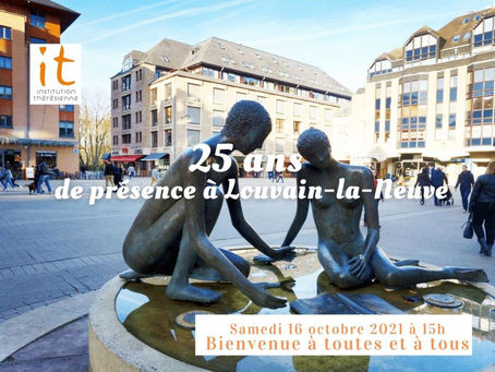 L'Institution thérésienne fête ses 25 ans de présence à LLN !
