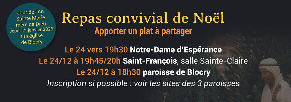 Repas de Noel partagé