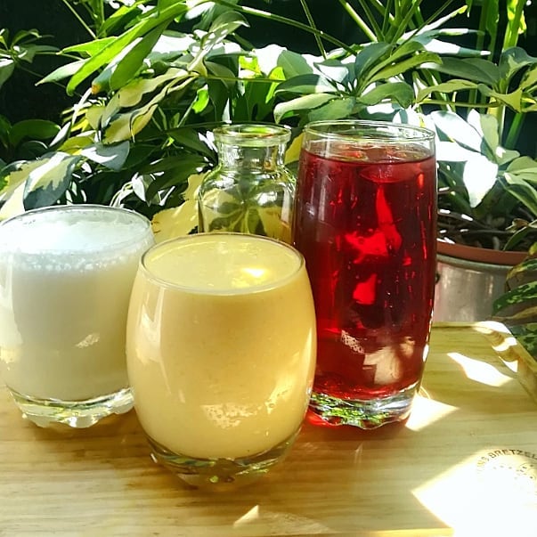 Arranged Food and Objects