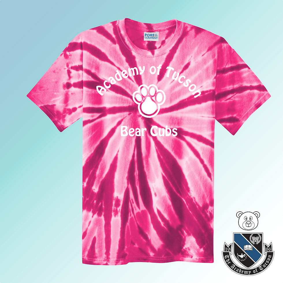 Thumbnail: Bear PAW! ADULT Tie-Dye Tee