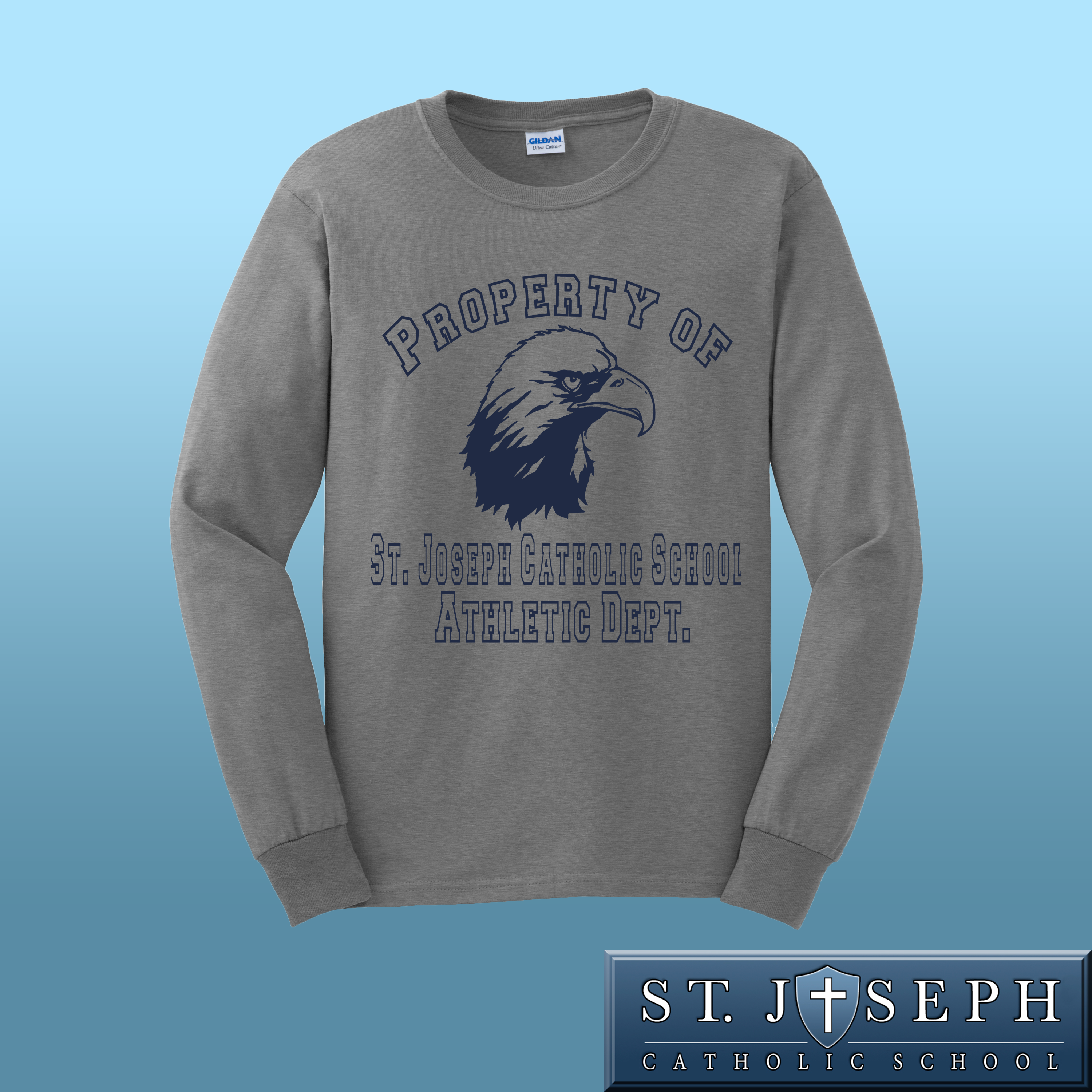 St. Joseph Long Sleeve "Property of" Spirit T-Shirt