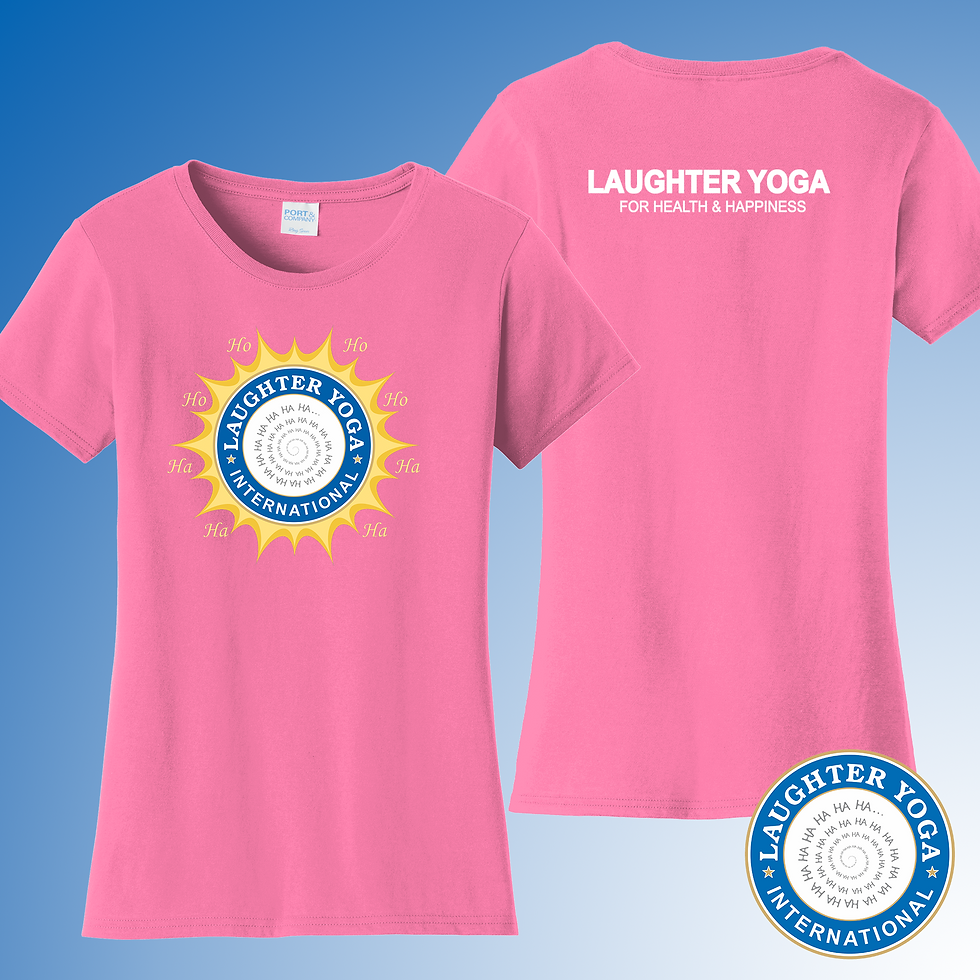 Thumbnail: Ho, Ho, Ha, Ha, Ha, Laughter Yoga Tee!