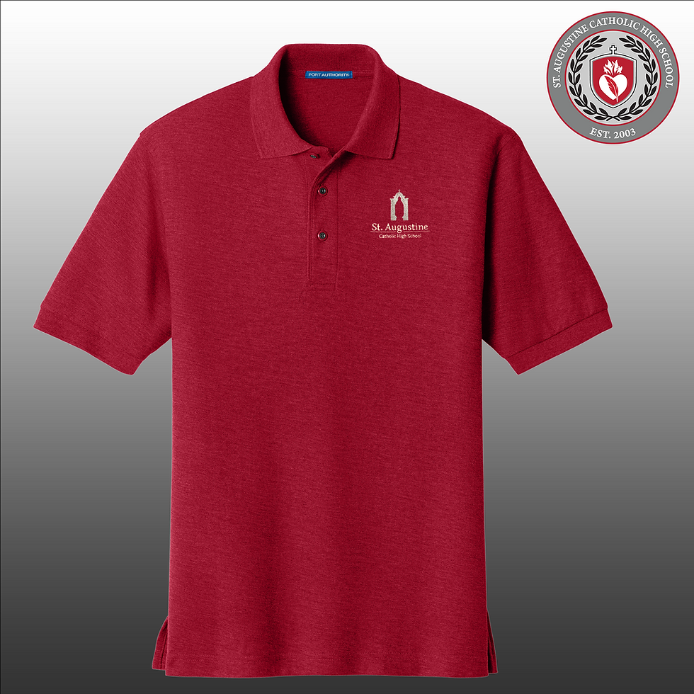 Thumbnail: St. A's Classic Men's Pique Polo