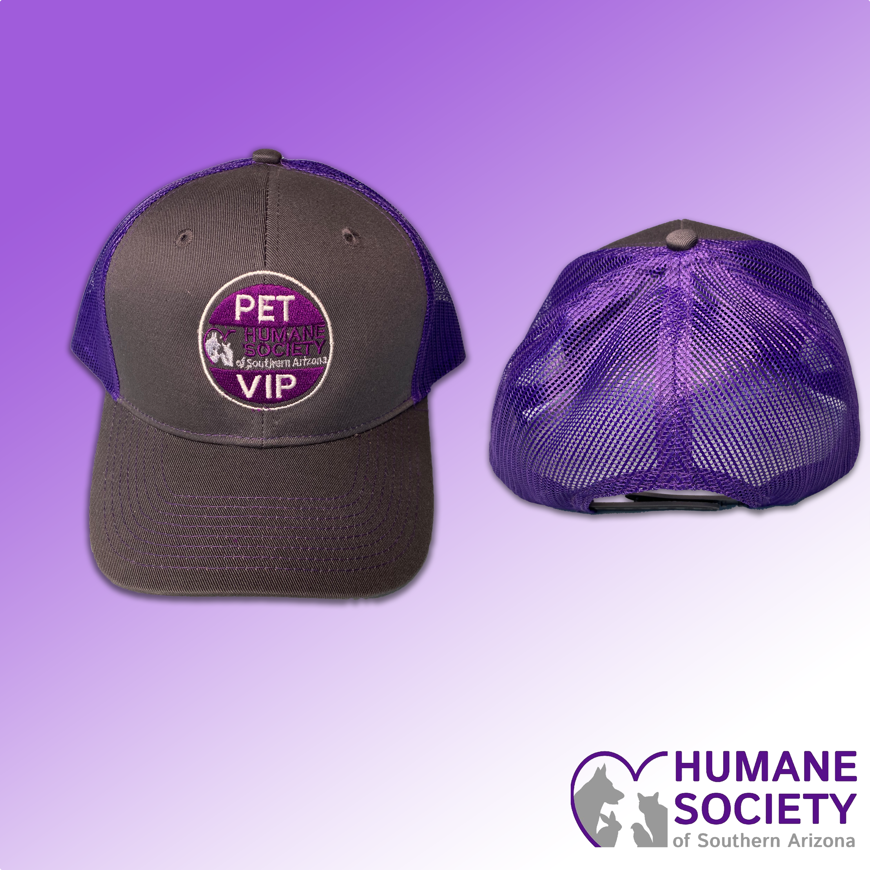 HSSA PET VIP Trucker Hat - Round Logo