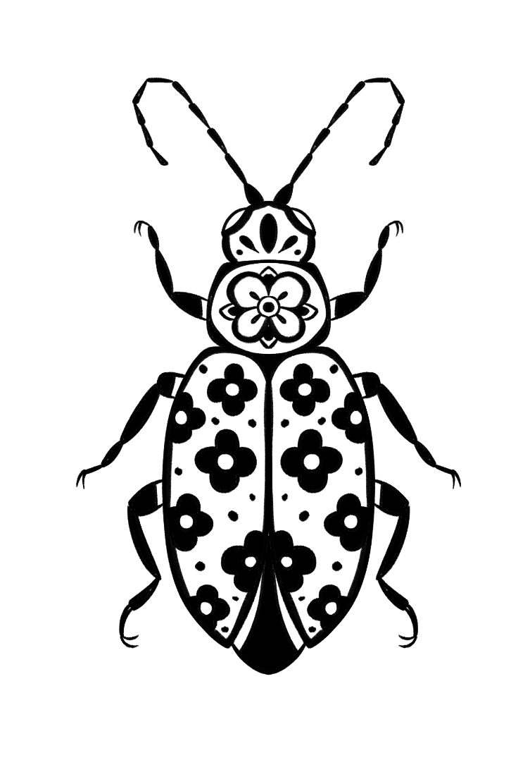 Ms. Floral Beetle - Small/Medium