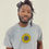 Thumbnail: flowers on main - mineral wash t shirt - grey