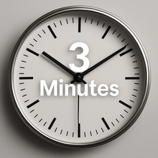3-Minute Clock