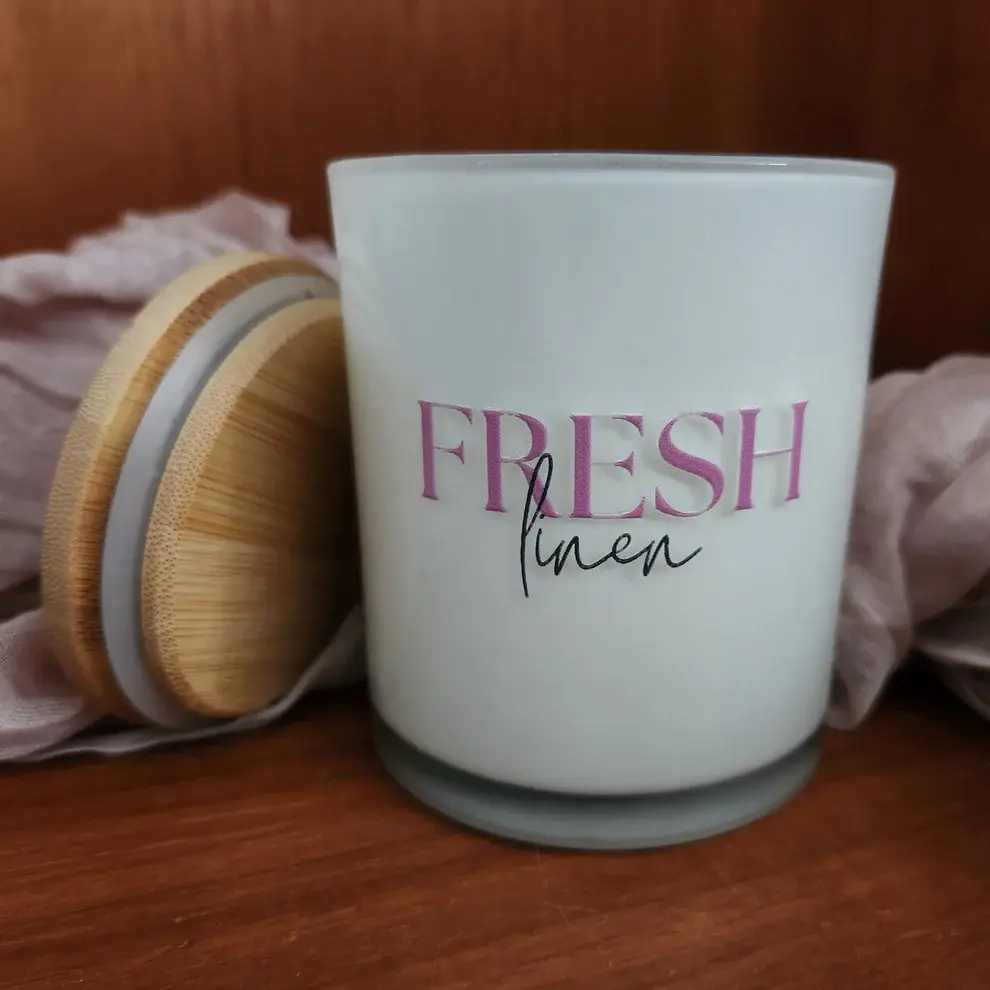 11oz Fresh Linen - Aspen Soy Candles