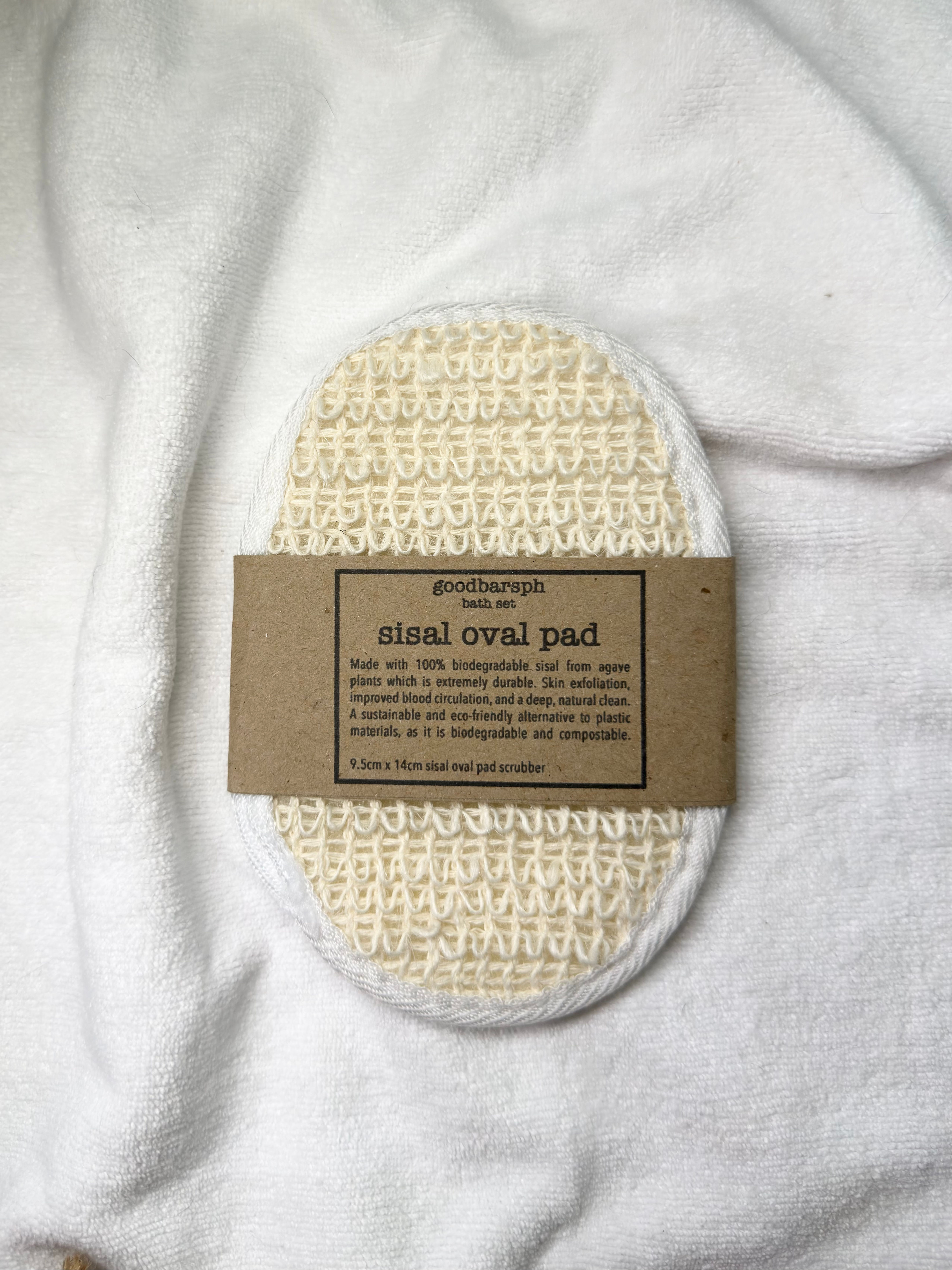 sisal oval pad