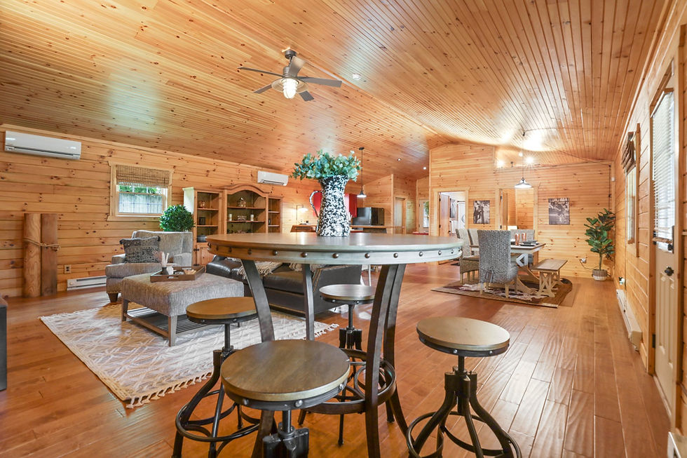 Shoreline Shadows Log Cabin-Thornville, Ohio