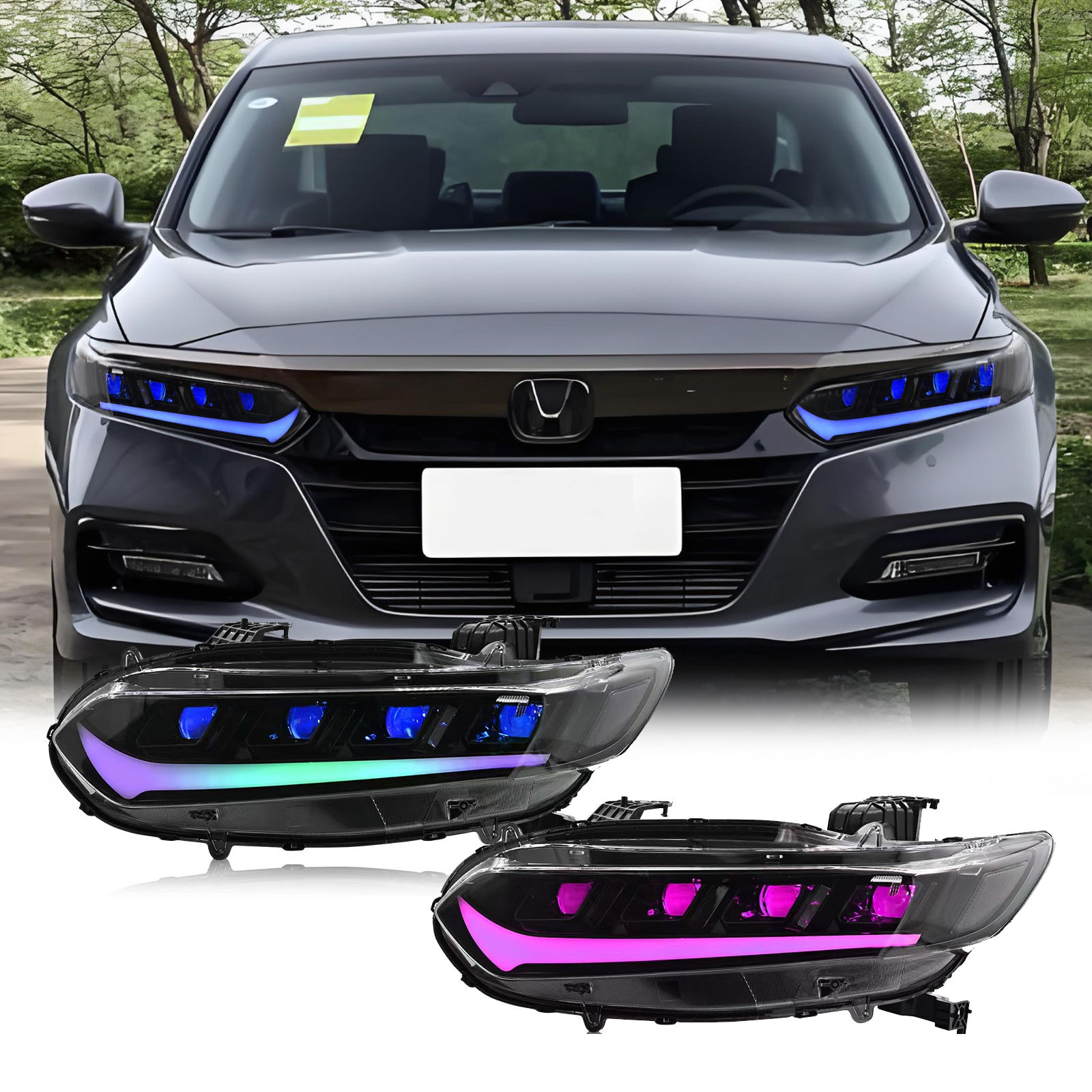 2018-2022 Accord RGB headlights
