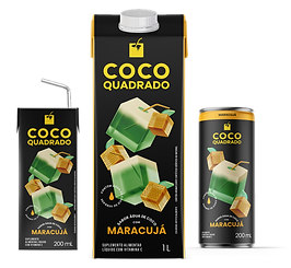Coco Quadrado Suplemento Alimentar - Maracujá