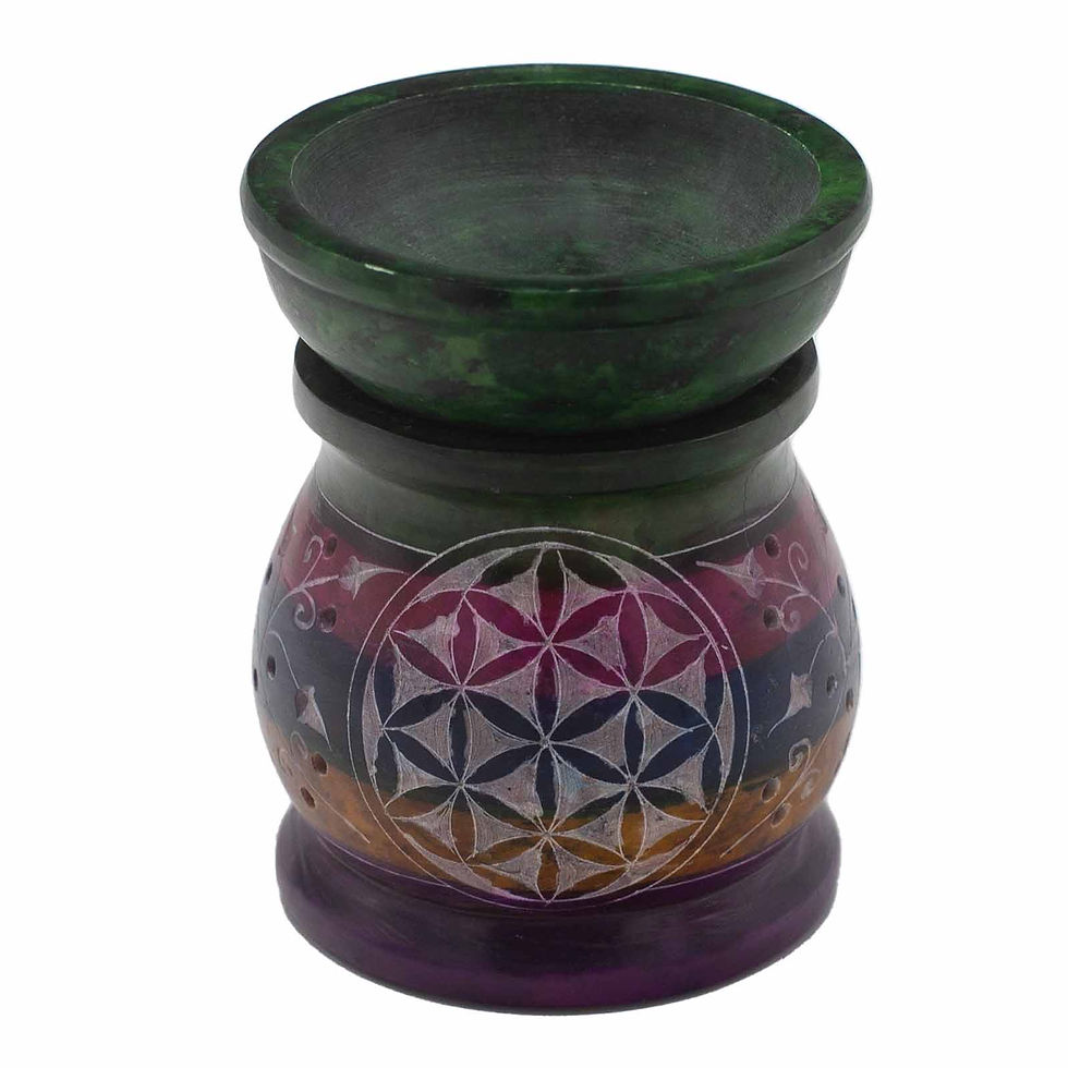 Flower Of Life Oil Burner