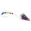Thumbnail: Orgonite Power Chakra Pendulum (Amethyst)
