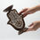 Thumbnail: Mango Wood Hamsa CandleStand