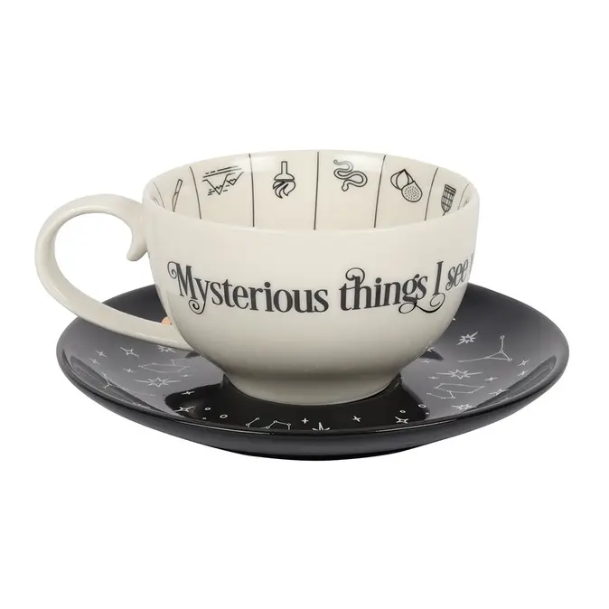 Fortune Telling Teacup & Saucer