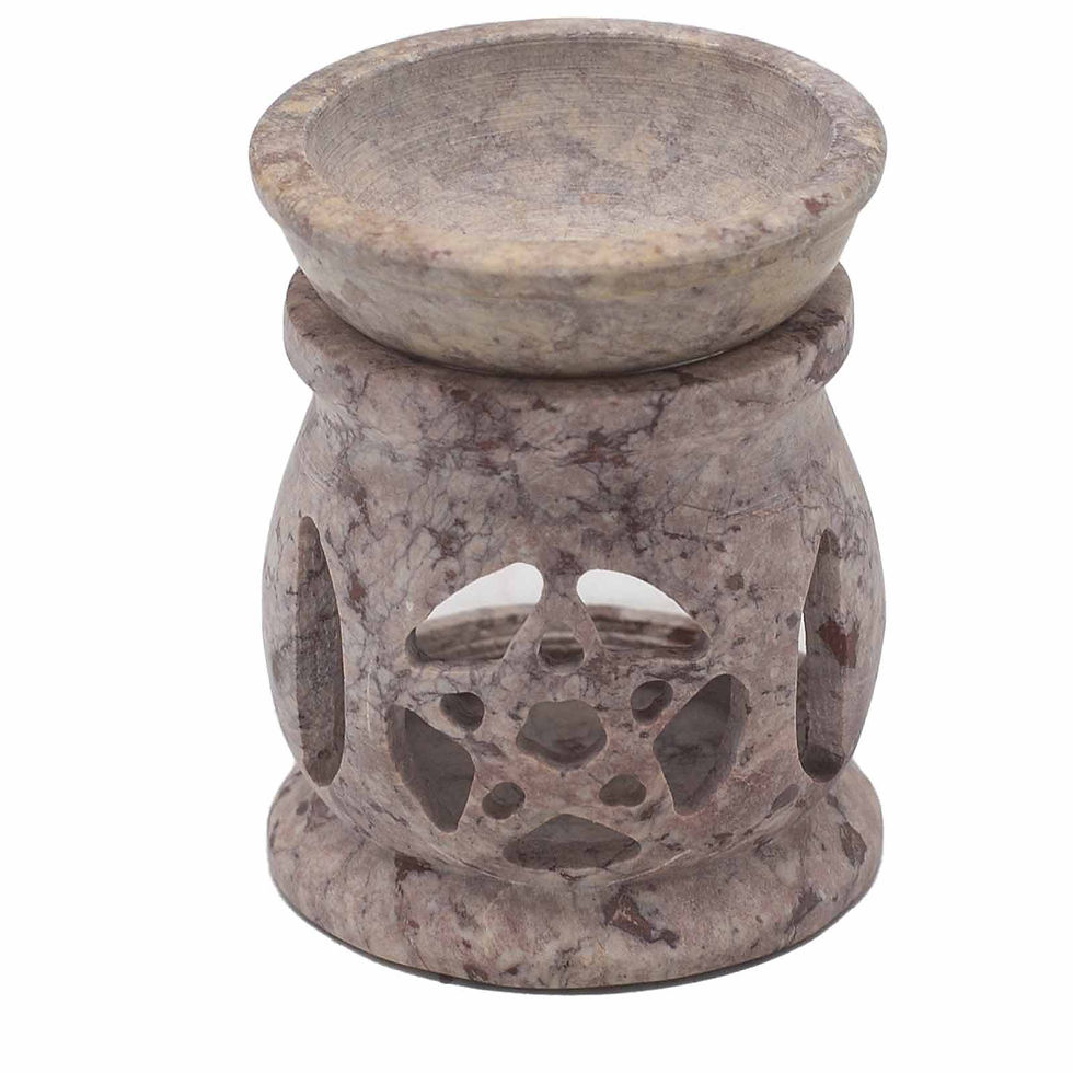 Pentagram Triple Moon Oil Burner