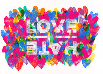 LOVE Over HATE - today and everyday at Rebel Wild