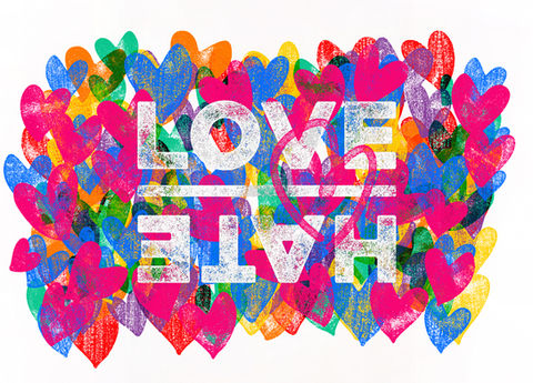 LOVE Over HATE - today and everyday at Rebel Wild