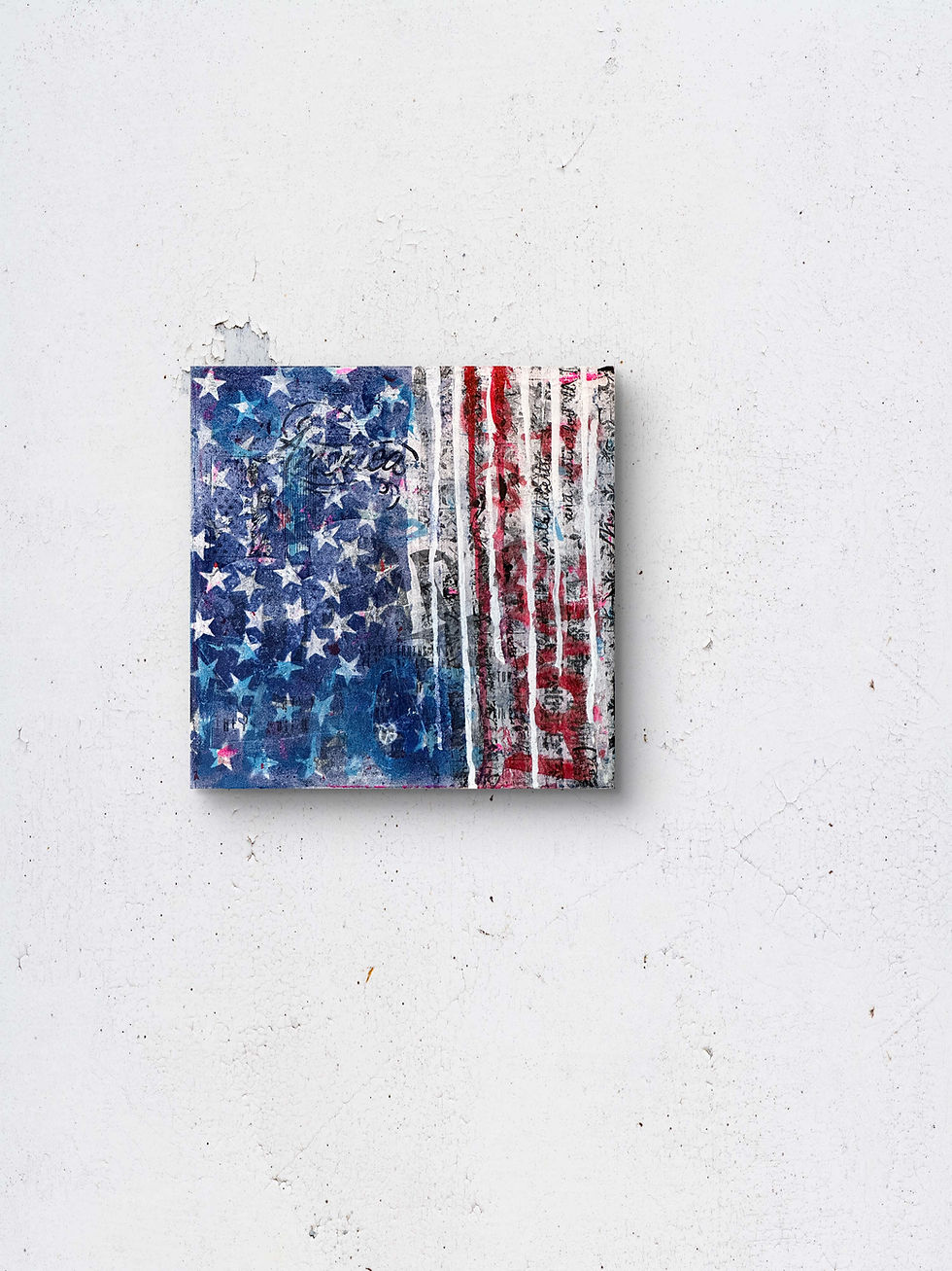We the People | Original Mixed Media Art from Rebel Wild | America 250