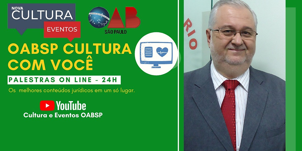 02.06.2020 às 19h | Palestra Online - Dr. Claudio Tadeu Muniz