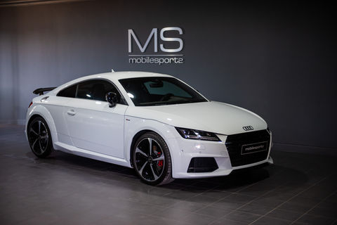 Audi TT Competition S line 2.0 TFSI 230cv automático com histórico completo Audi. Versão rara com spoiler fixo e escape com válvulas. Garantia 18 meses.