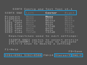 SIDFX config tool