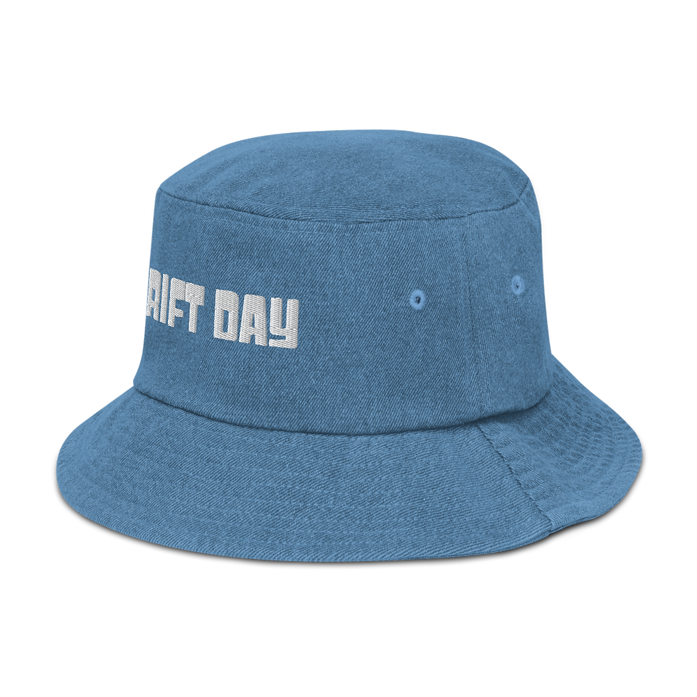 Thumbnail: Thrift Day Denim bucket hat