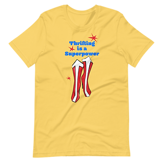 Thrifting Superpower Unisex t-shirt