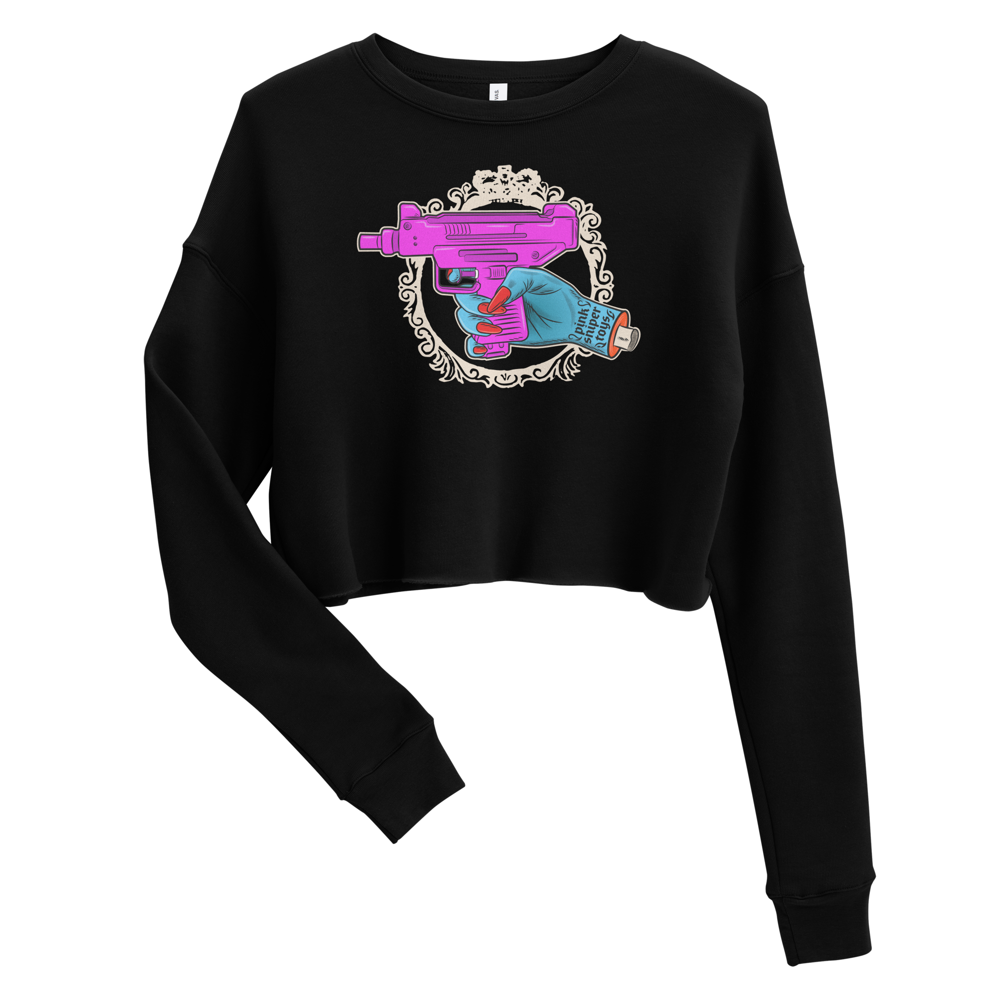 Fashion Killer Hand Crop Sweatshirt