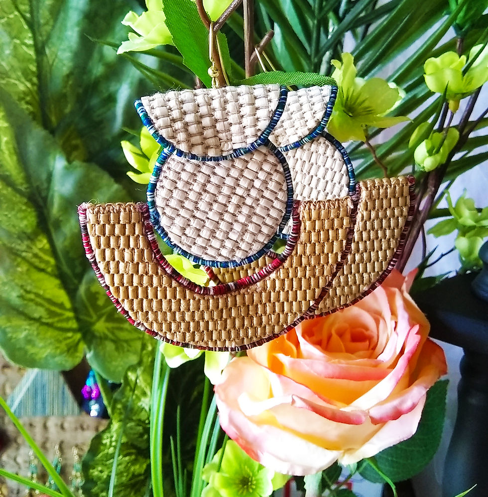 Basket Weave Earrings