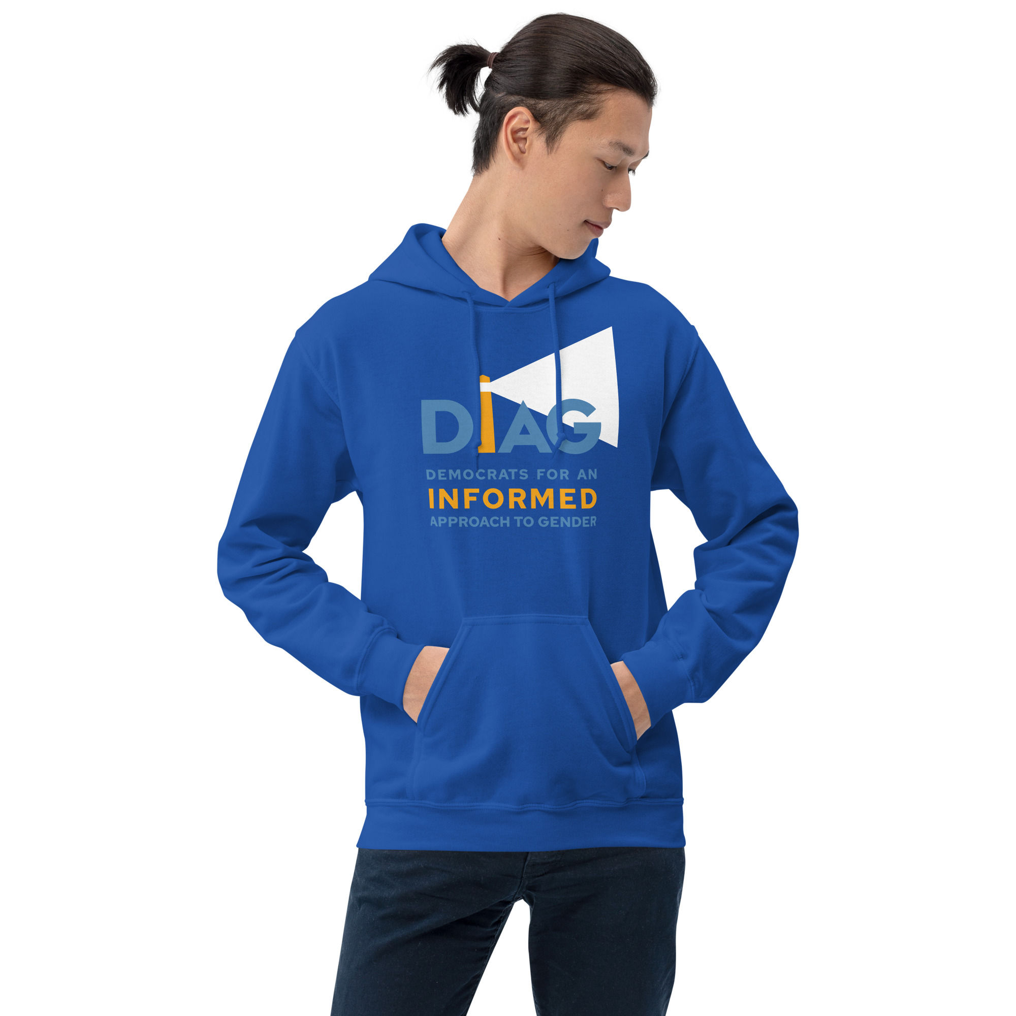 DIAG Logo Unisex Blue Hoodie