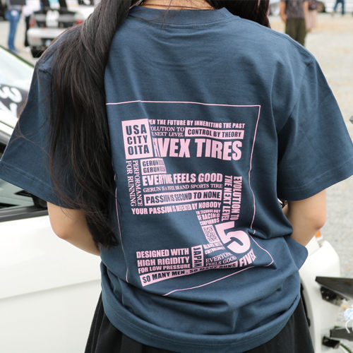 Thumbnail: Square Frame T-shirt (6.2 oz) Straight/Pink