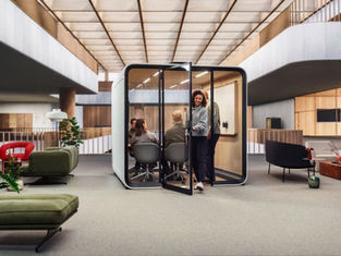 Framery pod in an office setting
