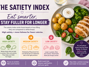The Satiety Index: The Best Foods To Keep You Fuller For Longer