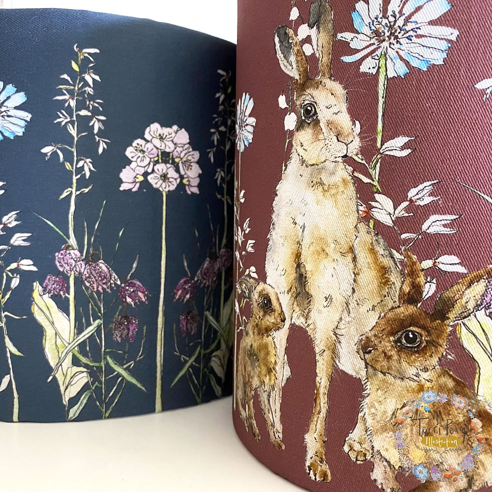 Thumbnail: 'Wild Britain' Lampshade