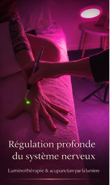 regulation stress anxiété burn-out
cure de lumière sérénité
apaisement profond
Pibrac ouest Toulousain