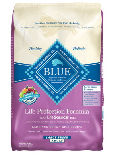 Large Breed Lamb and Brown Rice Recipe