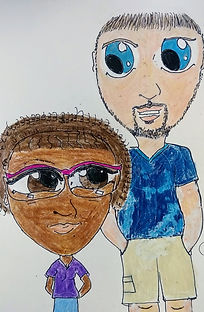 Colored Pencils on cold pressed paper