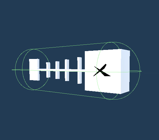 It exists inside of a BoidShell prefab that also holds its collider, skeleton mesh, and speech bubble system.