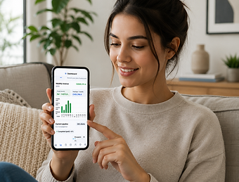 Suivi des revenus et profits en temps réel sur l'application LeadFlow CRM