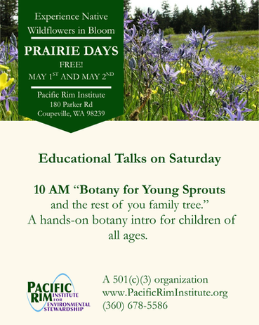 Educational talk 10 AM flyer