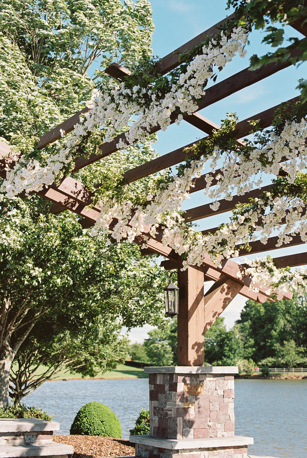 wedding ceremony pergola
