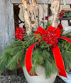 Christmas Porch Pot-XL