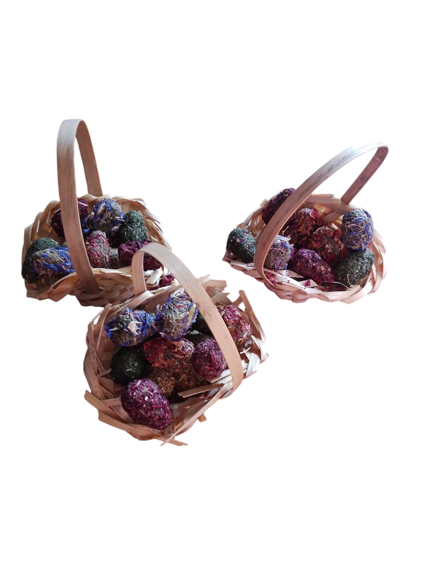 Easter Basket & 12 Luscious Eggs