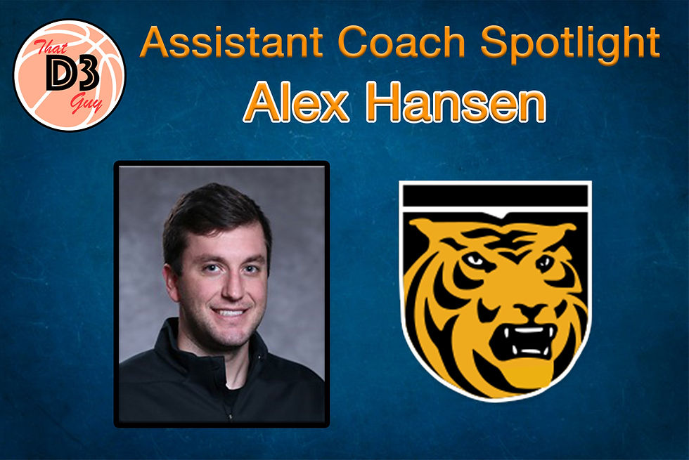 Assistant Coach Spotlight: Alex Hansen